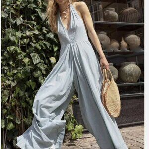 Free People Show Your Stripes Jumpsuit Size 0